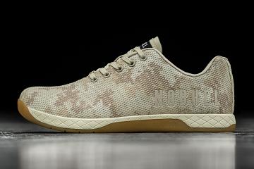 Men's Nobull Limestone Camo Trainers Camo | SG B2236E